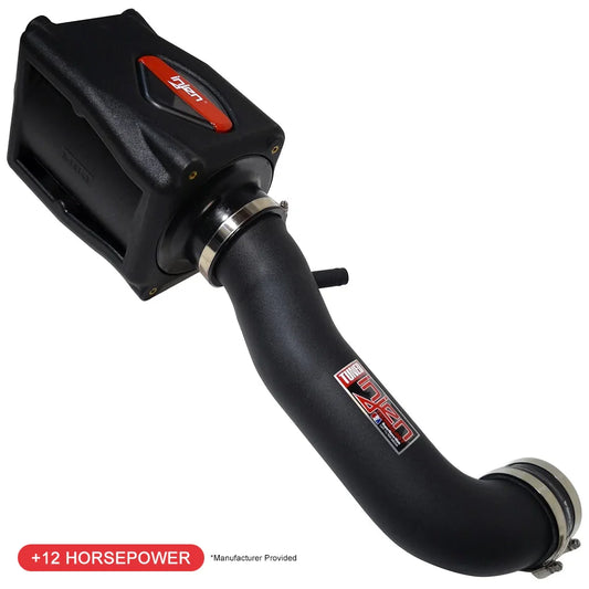Injen 12-13 Jeep Wrangler JK 3.6L V6 Wrinkle Black Short Ram Intake w/ Power Flow Box