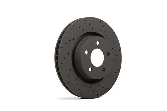 Hawk Performance Drilled and Slotted Front Brake Rotor Set | BMW X5 2002 (HTC4794)