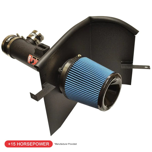 Injen 16-19 Nissan Titan 5.6L Wrinkle Black Power-Flow Air Intake System