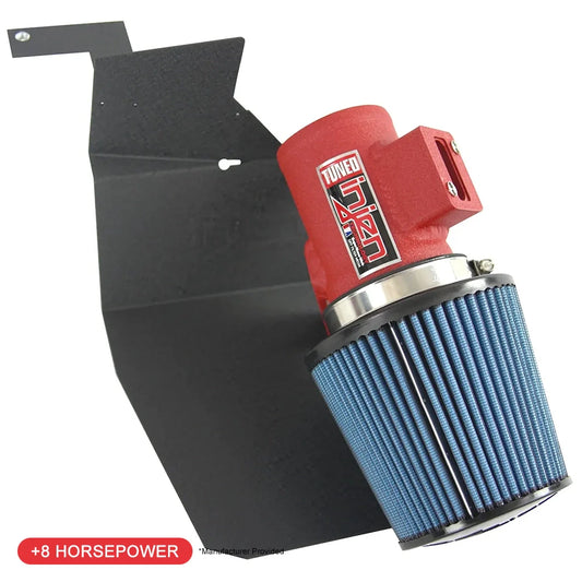 Injen 16-19 Ford Fiesta ST 1.6L Turbo 4Cyl Wrinkle Red Short Ram Intake w/MR Tech (Special order)
