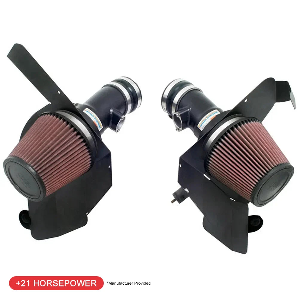 K&N 06-07 BMW M5 5.0L Flat Black Typhoon Short Ram Intake