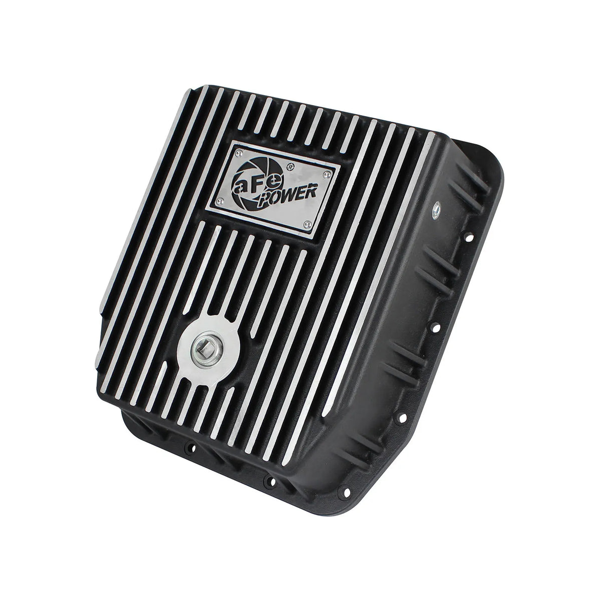 aFe Transmission Pan (Black); Ford Trucks 94-08 AODE