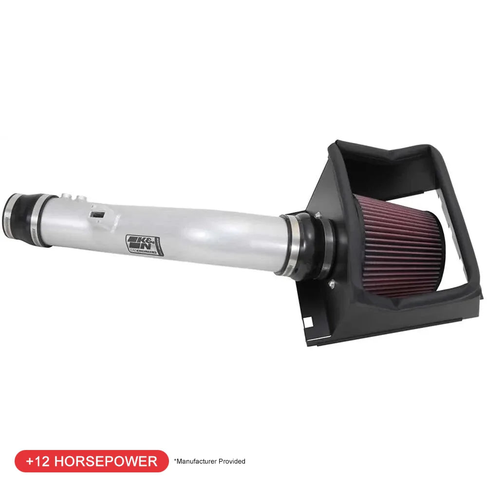 K&N 12-13 Ford F150 3.7L V6 Black High-Flow Performance Intake