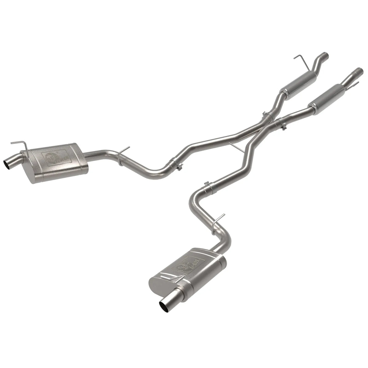 aFe Vulcan Series 2.24in SS Cat-Back Exhaust 21-23 Jeep Grand Cherokee L V8 5.7L