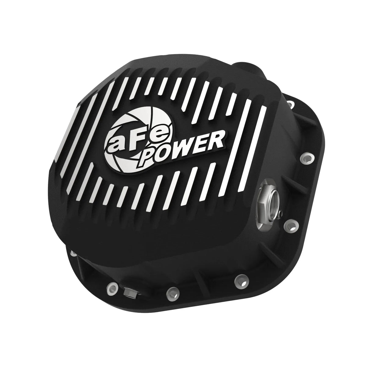 aFe Power Cover Diff Rear Machined COV Diff R Ford Diesel Trucks 86-11 V8-6.4/6.7L (td) Machined