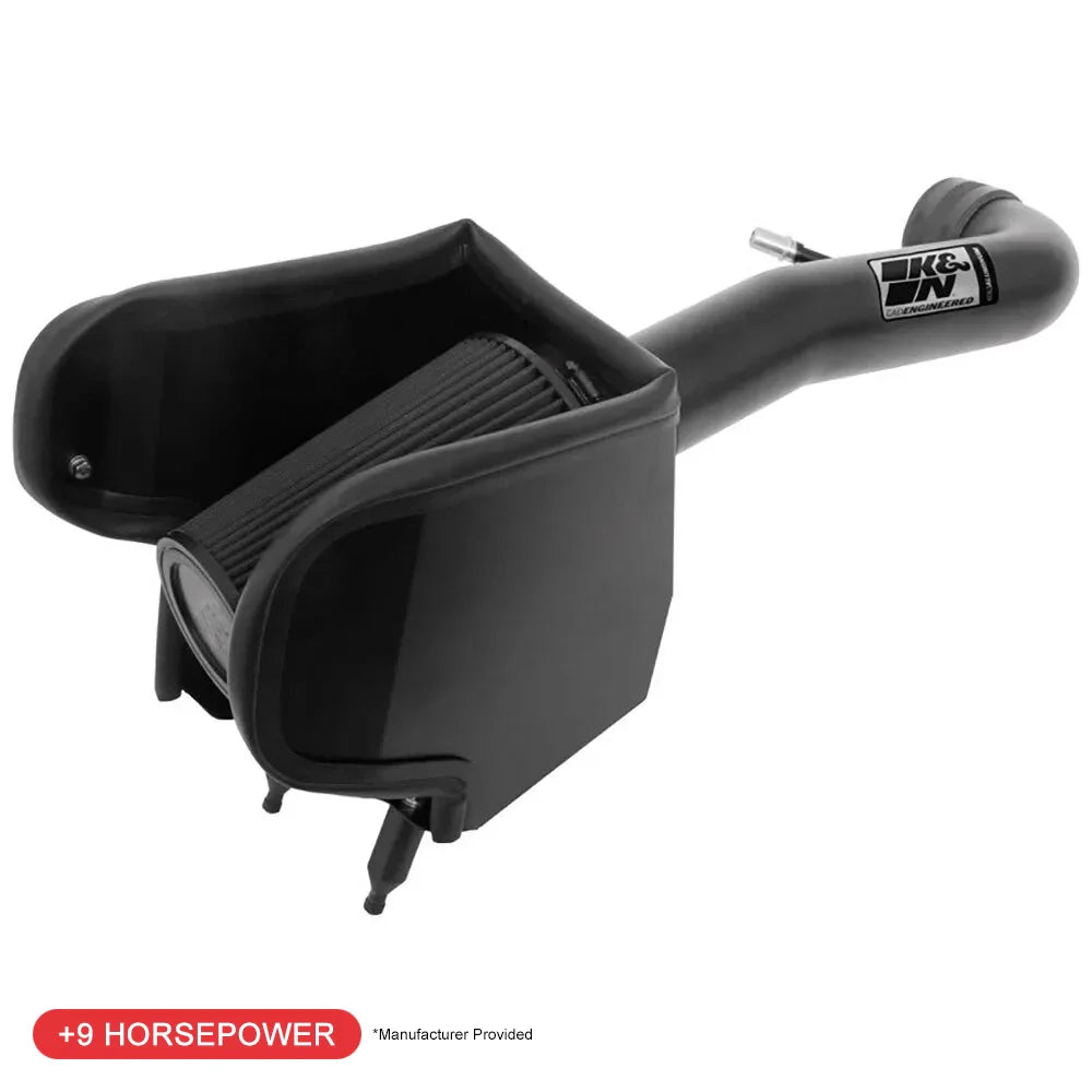 K&N 2018 Jeep Wrangler JL V6-3.6L F/I Blackhawk Performance Intake Kit (No Jeep Grand Cherokee)
