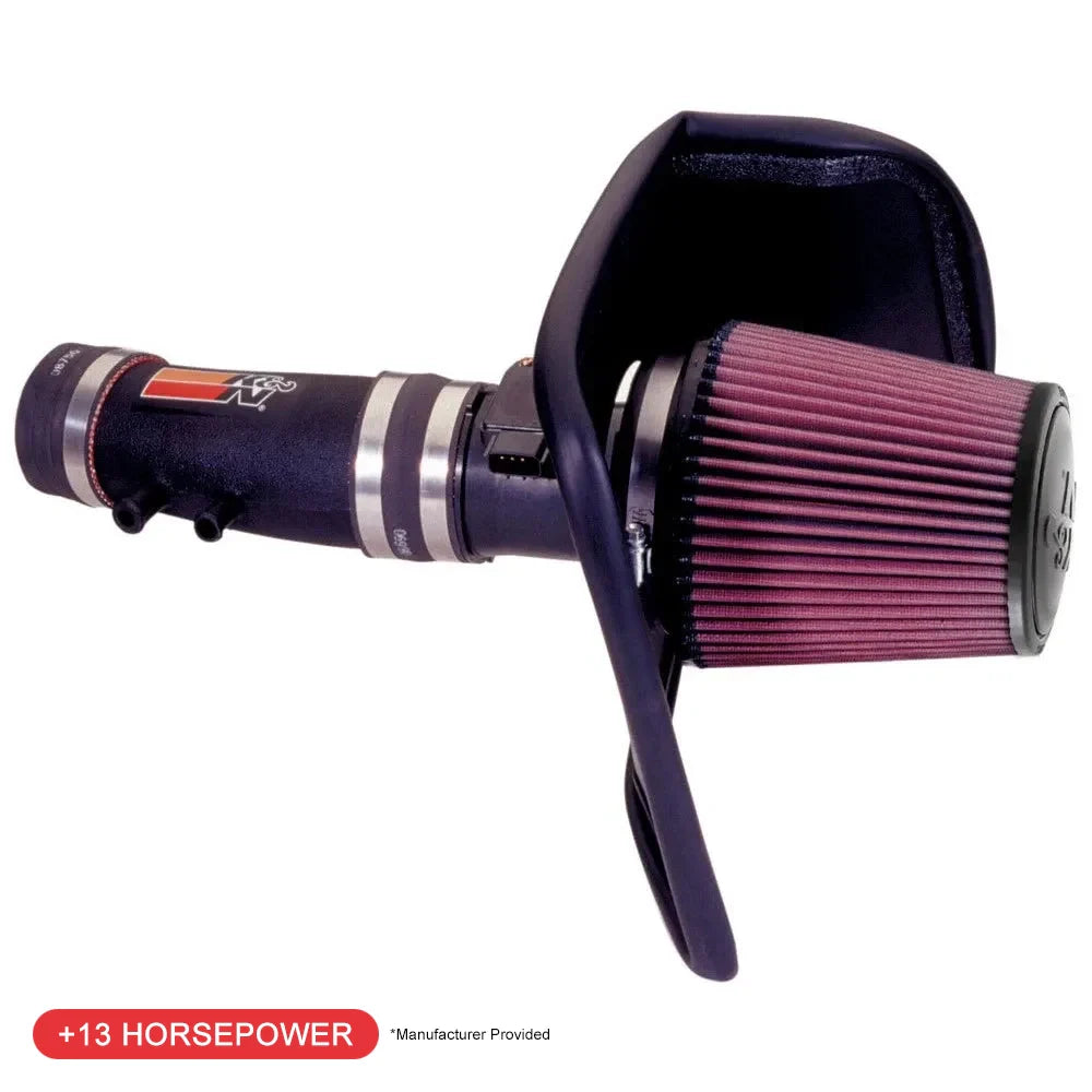 K&N 01-04 Nissan Frontier V6-3.3L S/C Performance Intake Kit