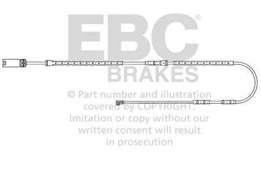 EBC Front Wear Leads | 2010-2012 BMW 335xDrive 3.0L Twin Turbo (E92)