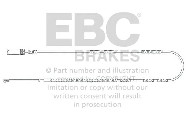 EBC Rear Wear Leads | 2010-2013 BMW 128 3.0L