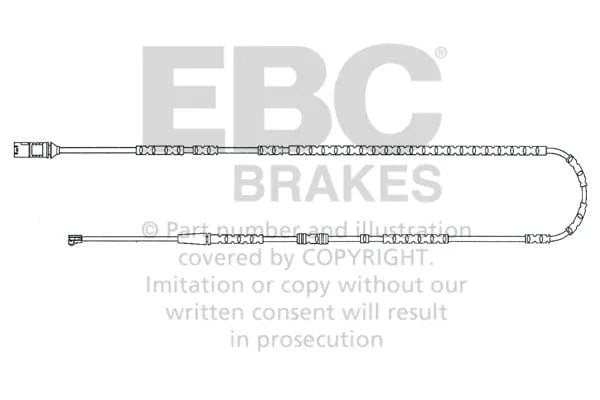 EBC Rear Wear Leads | 2010-2016 BMW Z4 3.0L (E89)