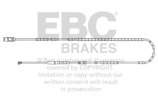EBC Rear Wear Leads | 2010-2016 BMW Z4 3.0L (E89)