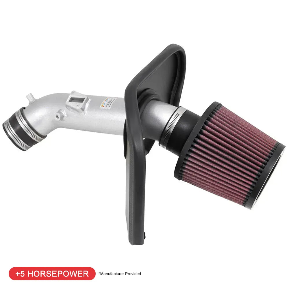 K&N 2013-14 Honda Accord 2.4L L4 69 Series Typhoon Air Intake System - Silver Cold Air Intake Kit