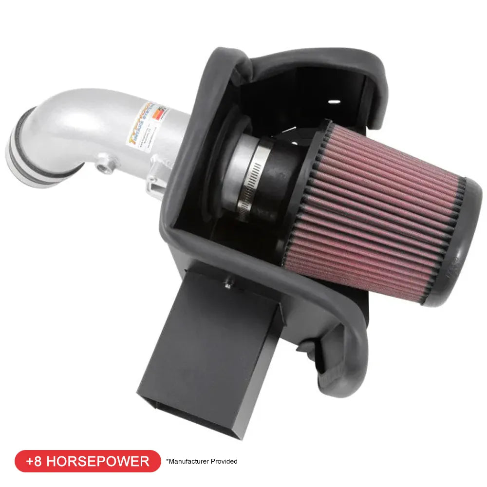 K&N 69 Series Typhoon Performance Intake Kit - Silver for 13-14 Nissan Altima 2.5L L4