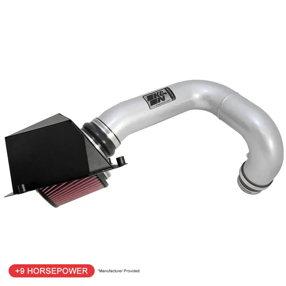 K&N 10 GMC Terrain / 10 Chevy Equinox 2.4L-L4 Silver High Flow Performance Kit