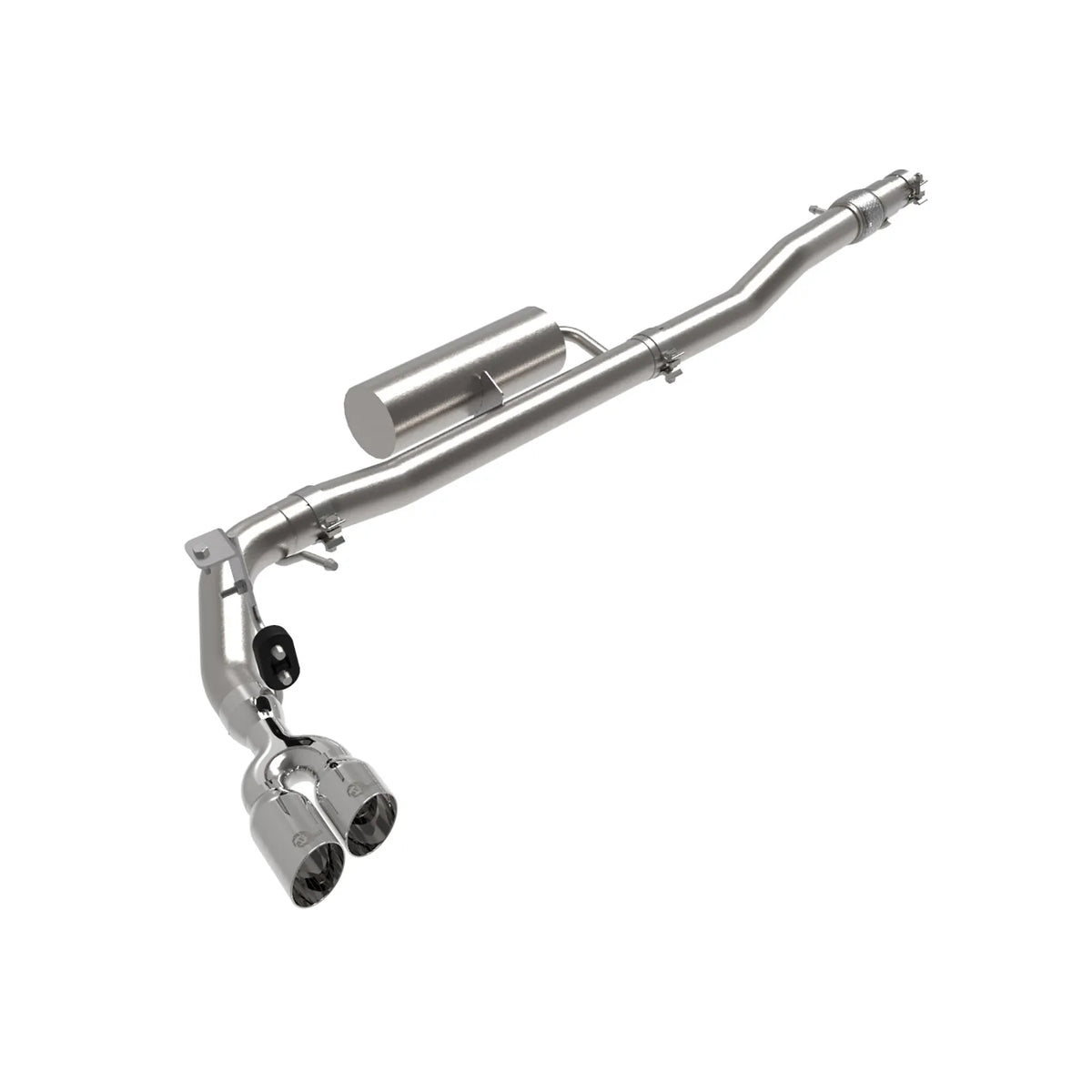 aFe Rebel Series 3in Cat-Back Exhaust Side Exit w/ Polished Tips 19-20 Ford Ranger L4-2.3L (t)