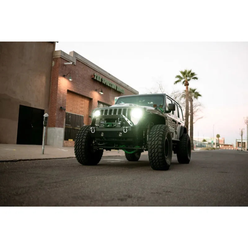 DV8 Offroad 18-22 Jeep Gladiator Wrangler LED Projector Headlights