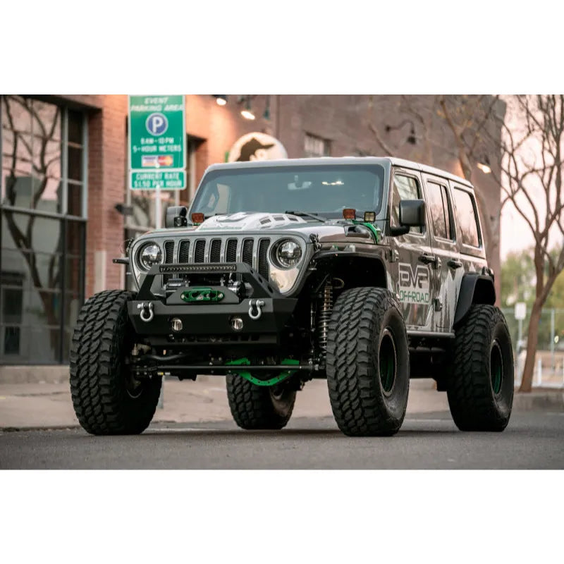 DV8 Offroad 18-22 Jeep Gladiator Wrangler LED Projector Headlights