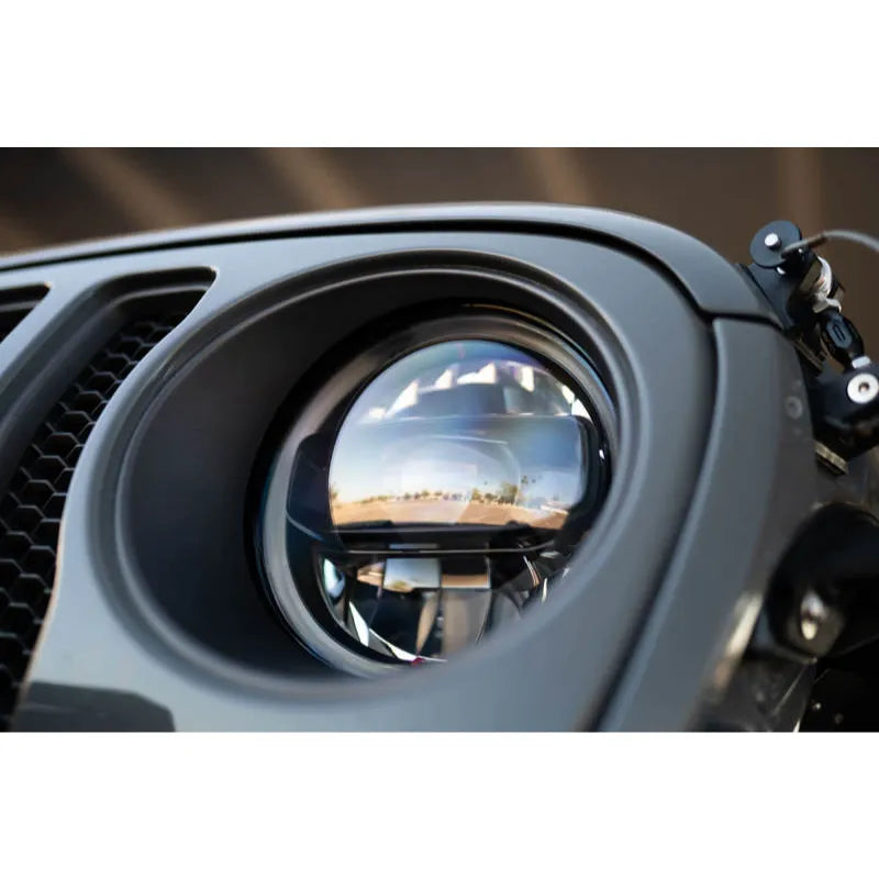 DV8 Offroad 18-22 Jeep Gladiator Wrangler LED Projector Headlights