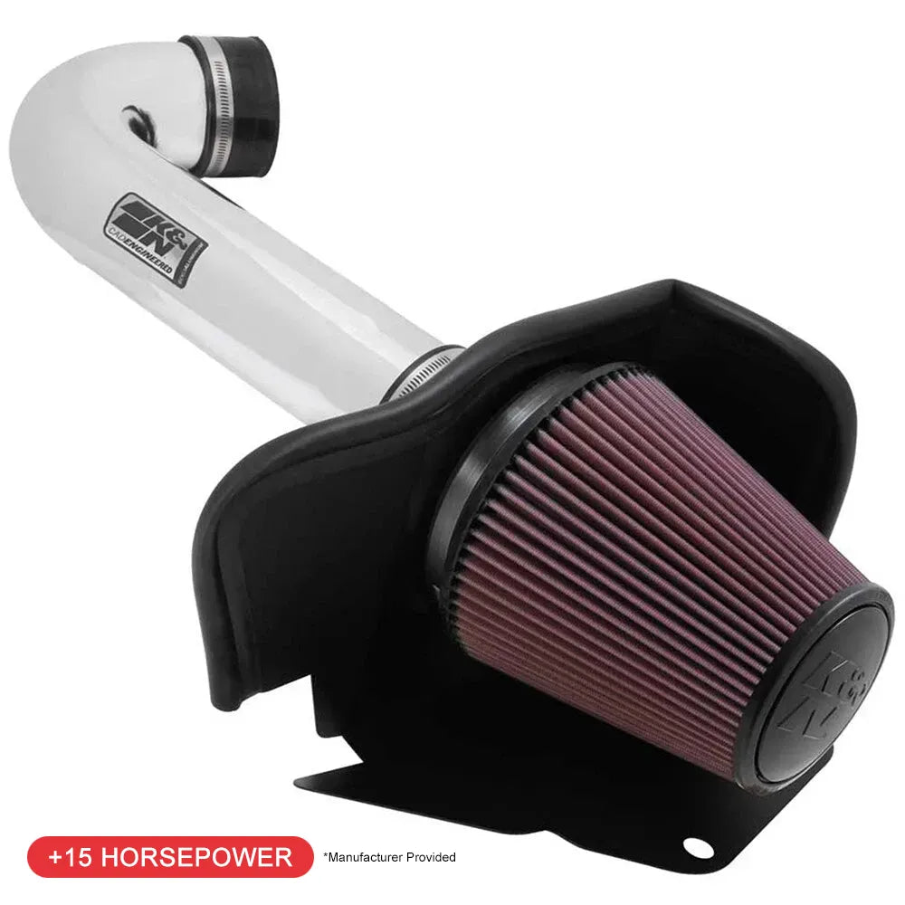 K&N 11 Jeep Grand Cherokee 5.7L V8 / 11 Dodge Durango 5.7L V8 High Flow Performance Intake Kit