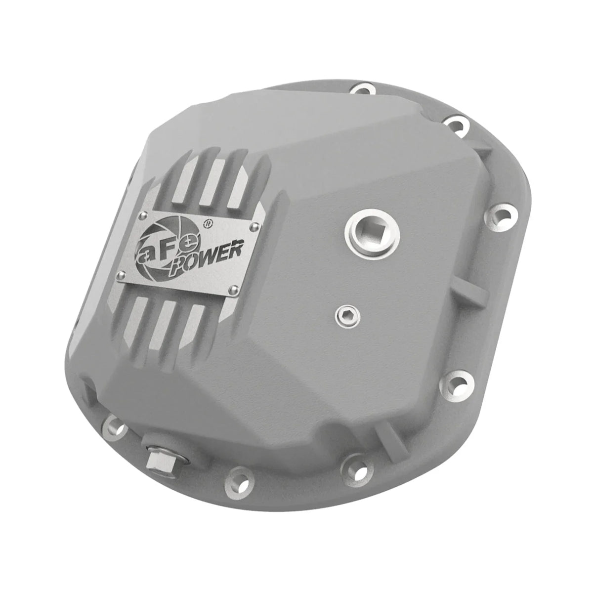 aFe 97-18 Jeep Wrangler TJ/JK Dana 30 Street Series Differential Cover w/ Machined Fins - Raw