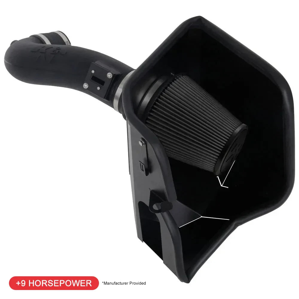 K&N 2019+ Chevrolet Silverado 1500 V8 6.2L Performance Air Intake System