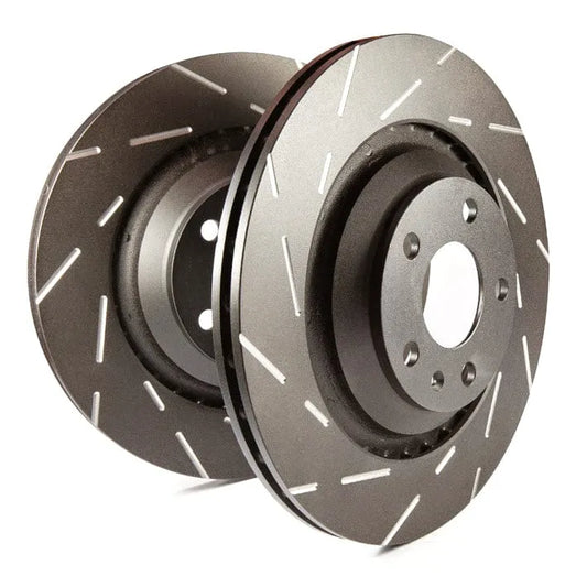 EBC USR Slotted Front Rotors | 2015+ BMW 320 xDrive 2.0L Turbo (F30) w/Brembo Calipers