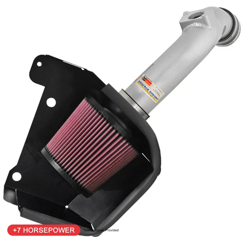 K&N 07 Mitsubishi Lancer L4-2.0L Silver Typhoon Short Ram Intake