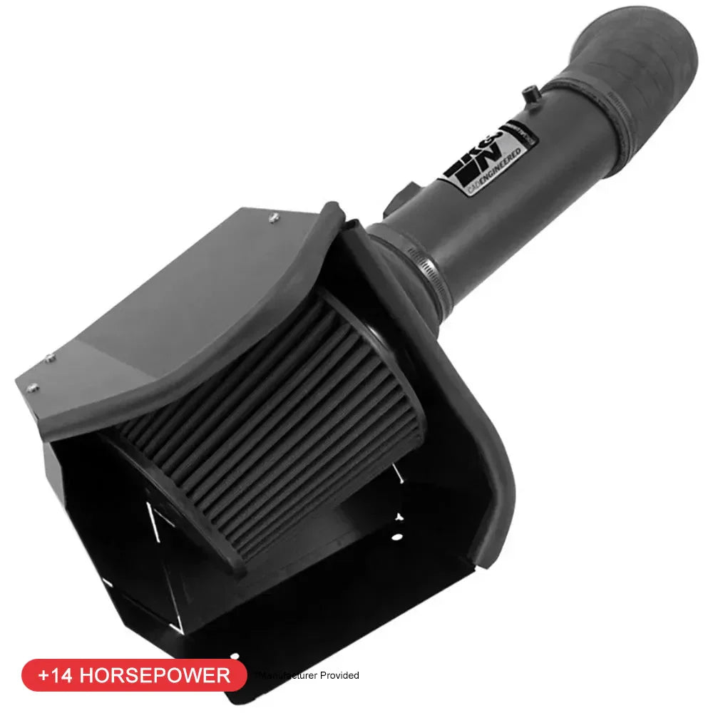 K&N 11-13 Ford F250/F350/F450/F550 Super Duty 6.7L V8 DSL Black Performance Intake Kit