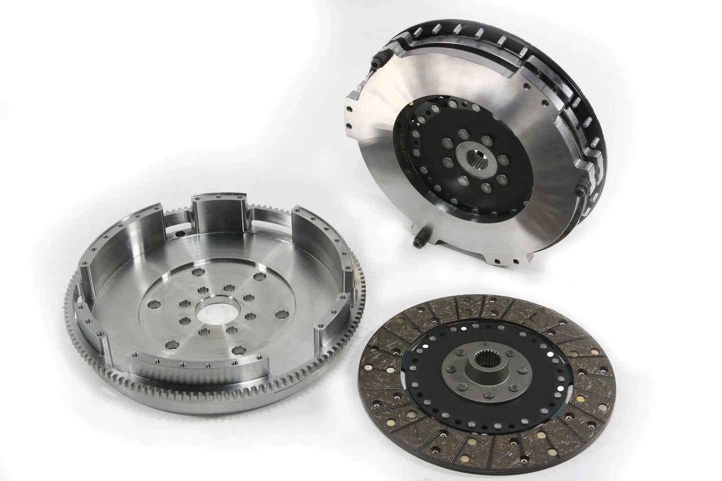 DKM Stage 3 MS Twin Disc Clutch & Flywheel Kit (Early Model) - BMW / E8X / 135i / 1M / E9X 335i / E8X 535I