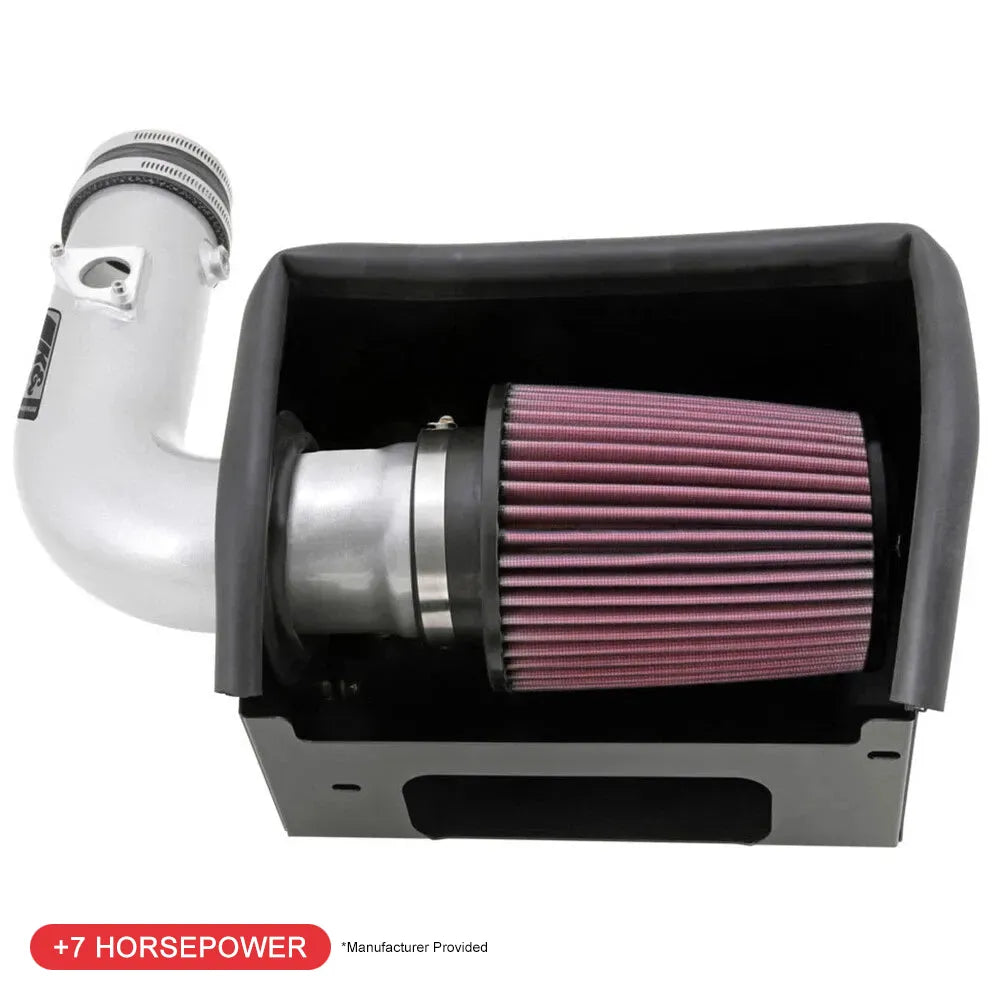 K&N 13 Subaru BRZ 2.0L / 13 Scion FR-S 2.0L Silver 69 Series Typhoon Intake