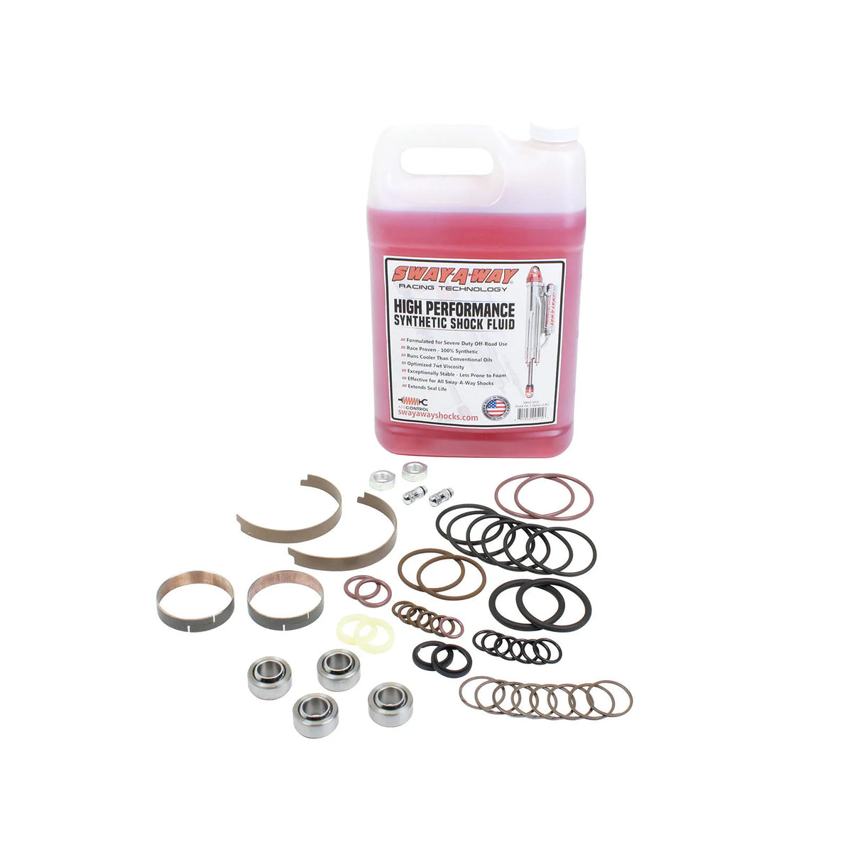 aFe POWER Sway-A-Way Master Rebuild Kit for 2.5 Shock with 7/8in Shaft