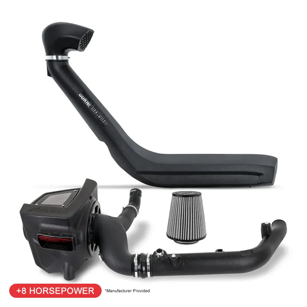Mishimoto 2021+ Bronco 2.7L Intake/Snorkel Bundle - Dry Washable Filter
