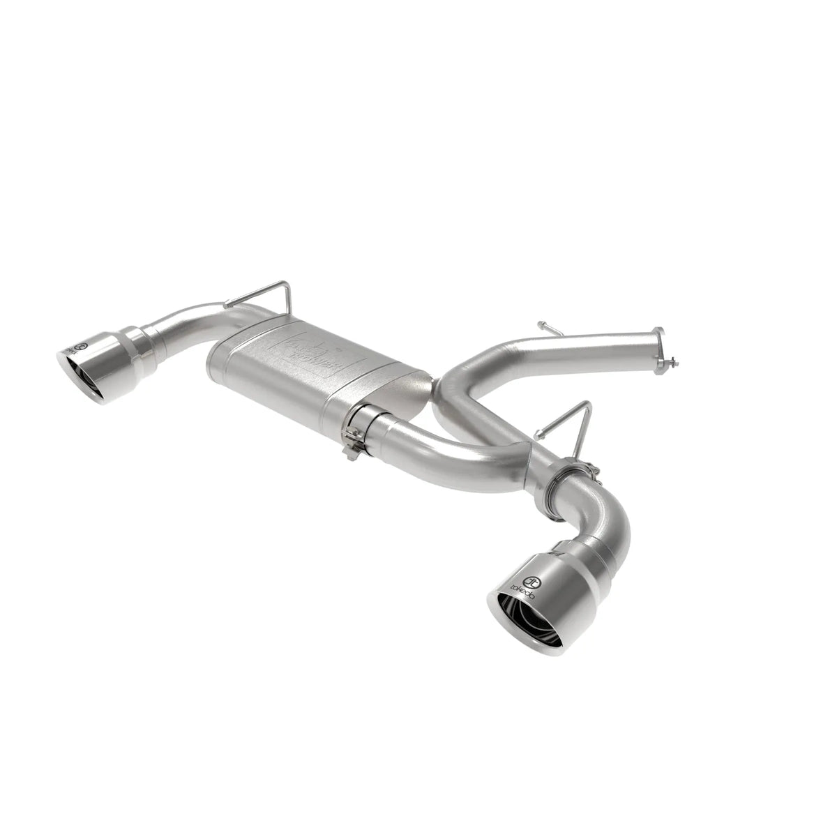 aFe Takeda Exhaust Axle-Back 19-20 Hyundai Veloster N 304SS Polished Dual Tips Exhaust