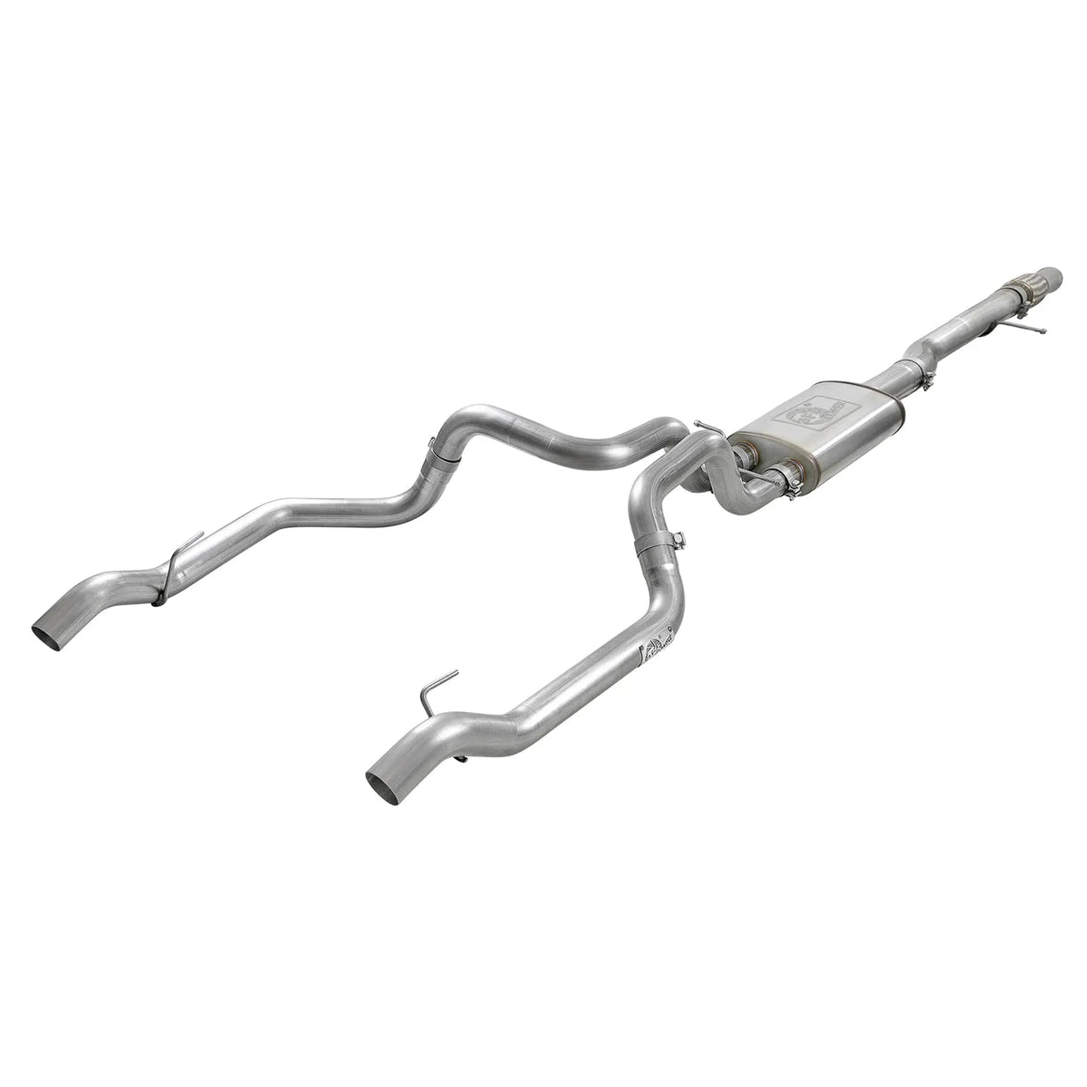 aFe Vulcan Series 4in-3in 304-SS Exhaust Cat-Back 2019 GM Silverado / Sierra 1500 V8-5.3L w/ OE Tips