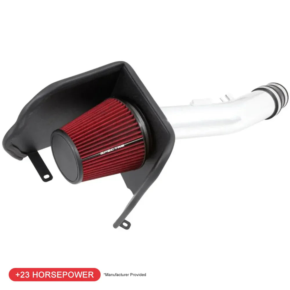 Spectre 10-18 Toyota FJ 10-15 4Runner V6-4.0L F/I Air Intake Kit - Polished w/Red Filter