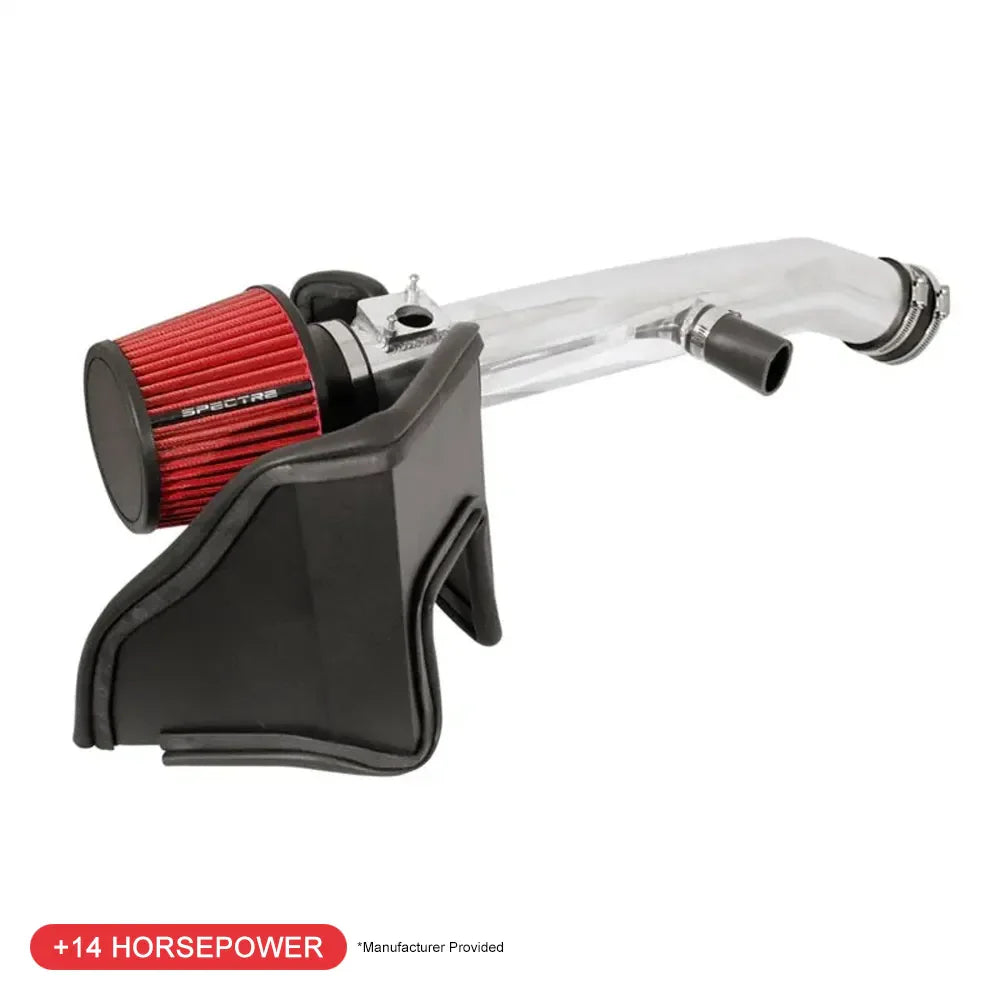 Spectre 06-12 Lexus IS250/IS350 V6-2.5/3.5L F/I Air Intake Kit - Polished w/Red Filter