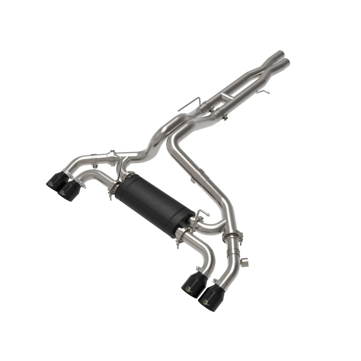 aFe Vulcan Series 2.5in 304SS Cat-Back Exhaust 2021+ Jeep Wrangler 392 6.4L w/ Black Tips