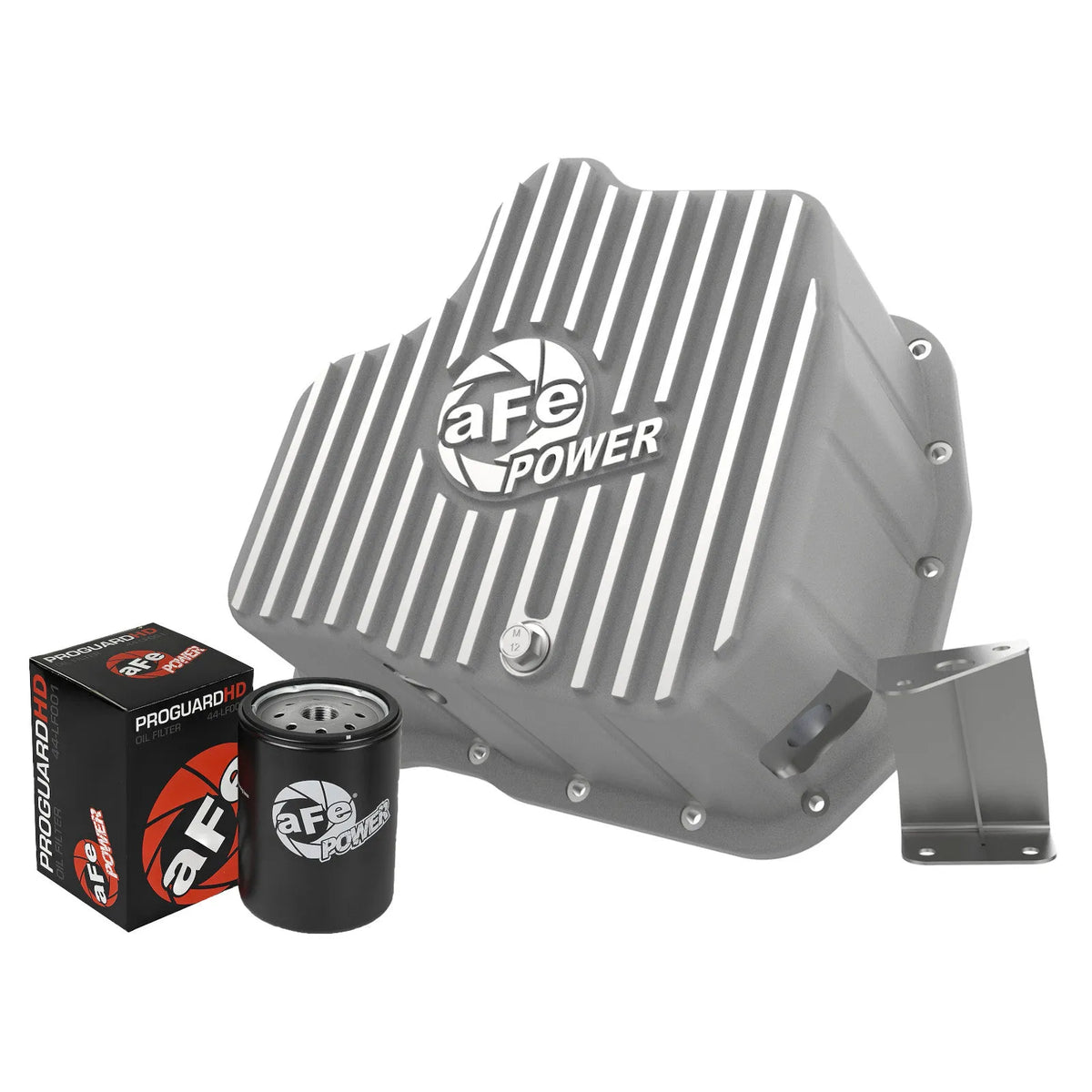 aFe Power 11-16 GM Diesel 2500HD / 3500HD V8-6.6L (TD) Street Series Engine Oil Pan Raw w/ Machined