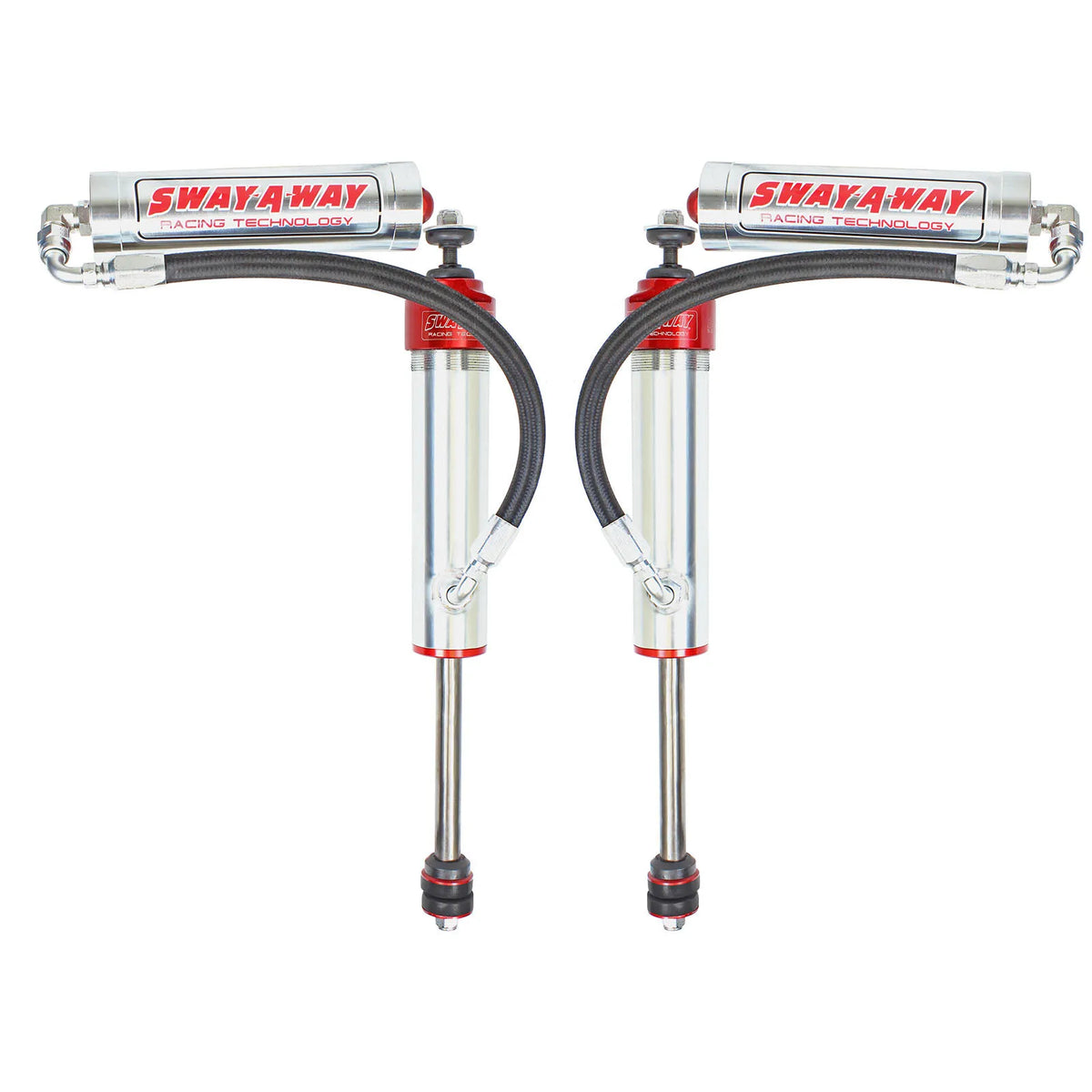 aFe 97-17 Nissan Patrol Sway-A-Way 2.5in Front Shock Kit w/ Remote Reservoir for OE Ride Height