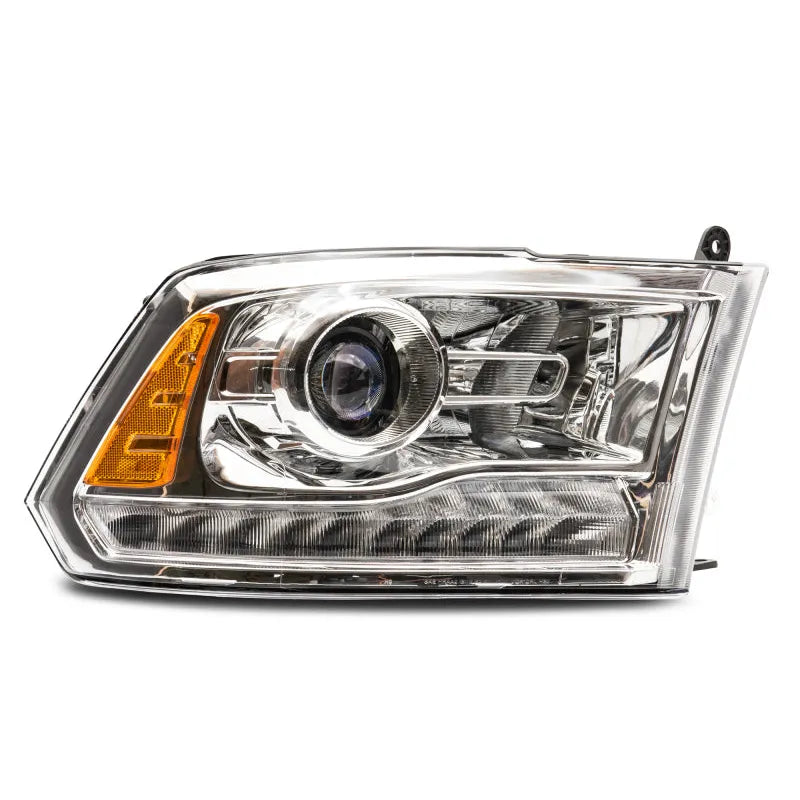 Raxiom 09-18 Dodge RAM 1500 LED Halo Headlights w/ Swtchbck Turn Signals- Chrome Hsng (Clear Lens)