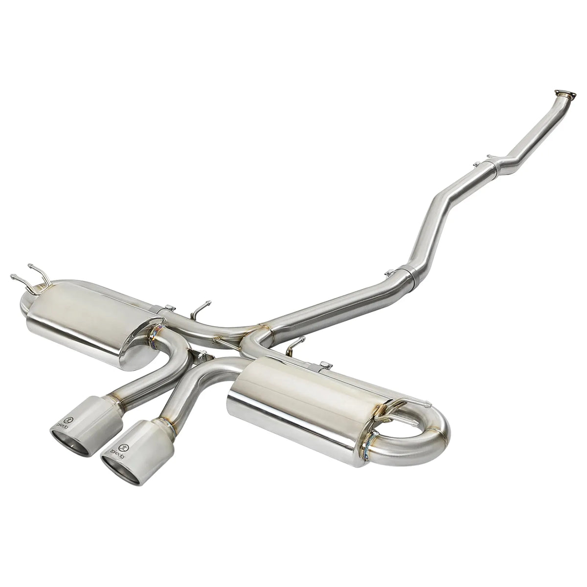 aFe Takeda 3in 304 SS Cat-Back Exhaust System w/ Blue Tips 2017 Honda Civic Si I4 1.5L (t)