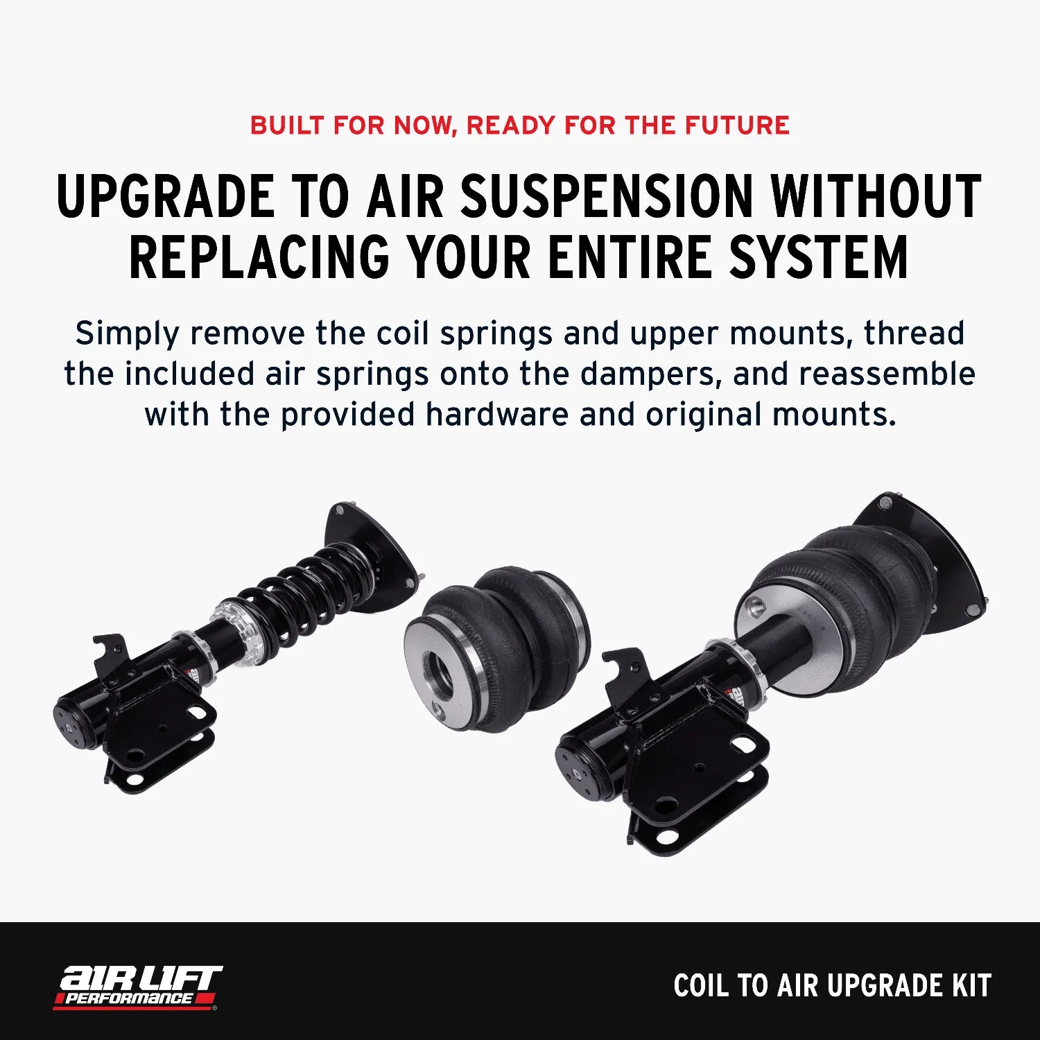 Air Lift Performance Air Upgrade Kit for 2020+ Toyota Supra (A90)
