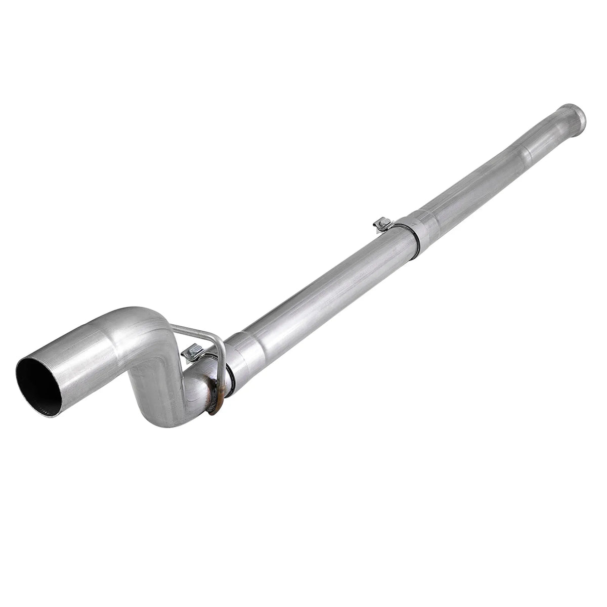 aFe MACH Force-Xp 2-1/2in 409 Stainless Steel Mid-Pipe w/Resonator Delete 18+ Jeep Wrangler JL 3.6L