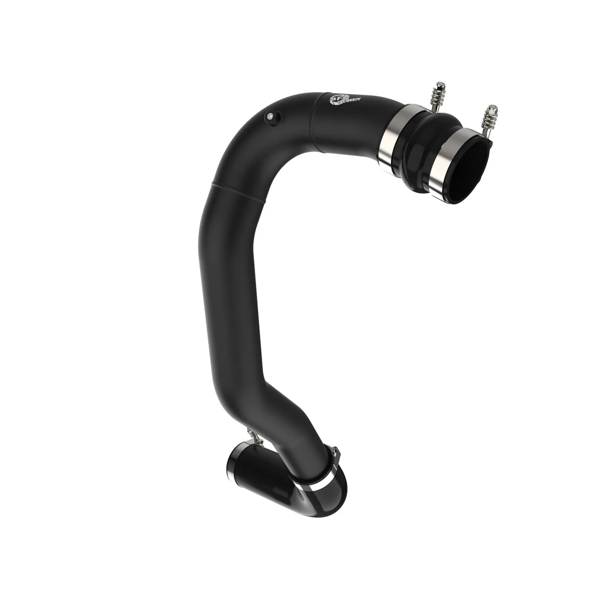aFe 08-10 Ford Trucks V8-6.4L (td) BladeRunner 3 IN Aluminum Hot Charge Pipe - Black