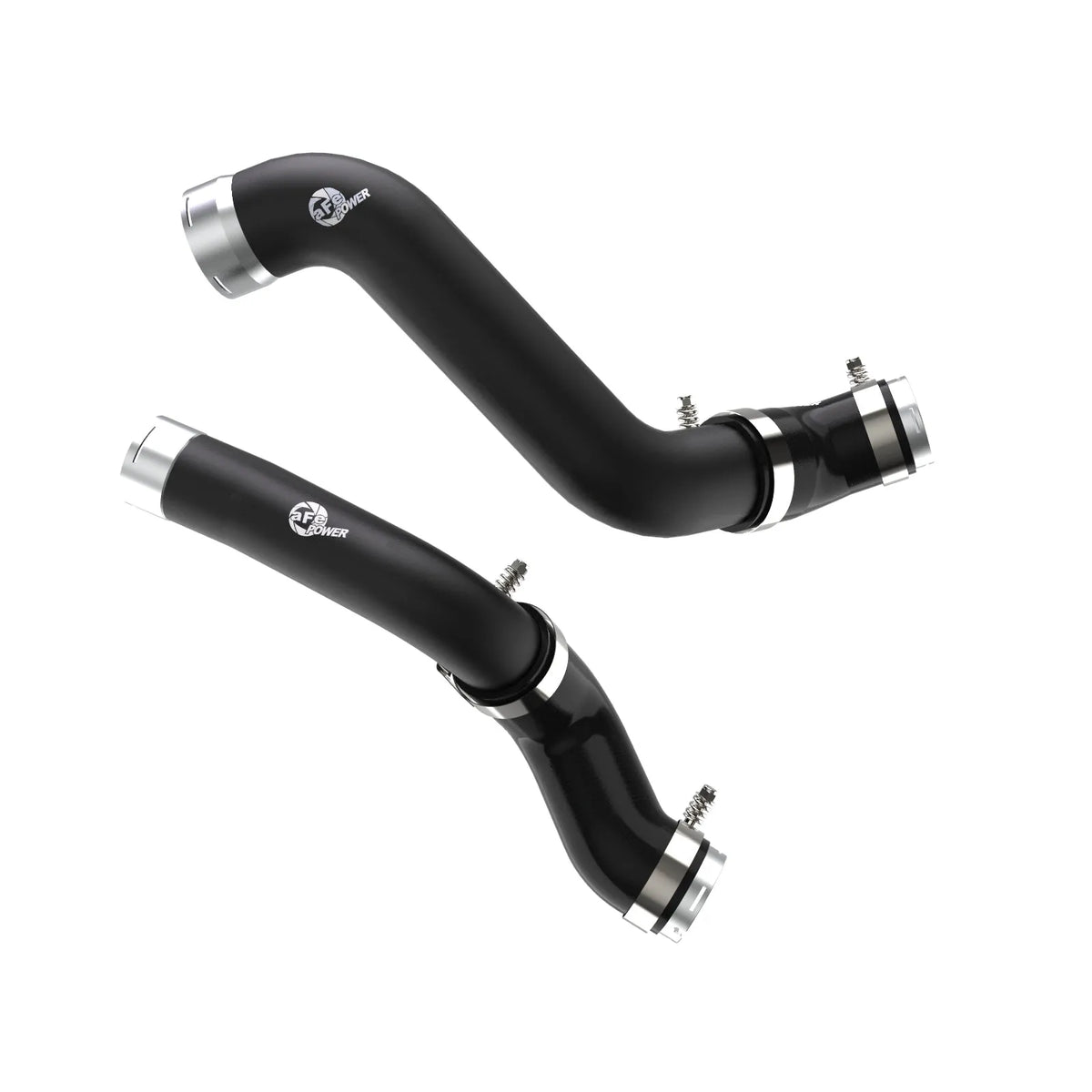 aFe BladeRunner Black Intercooler Hot & Cold Side Tubes Combo 19-20 GM Trucks 1500 L4-2.7L (t)