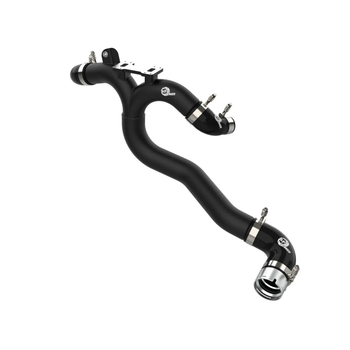 aFe Kia Stinger 18-22 V6-3.3L (tt) BladeRunner Hot Charge Pipe- Black