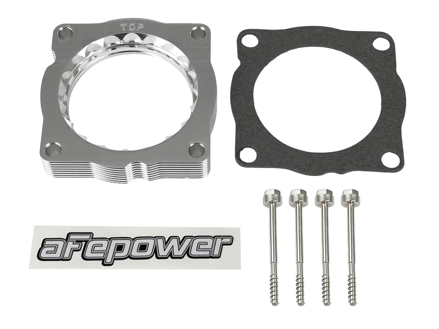 aFe Silver Bullet Throttle Body Spacer Kit | BMW 335i (12-15) / 435i (14) (46-31007)