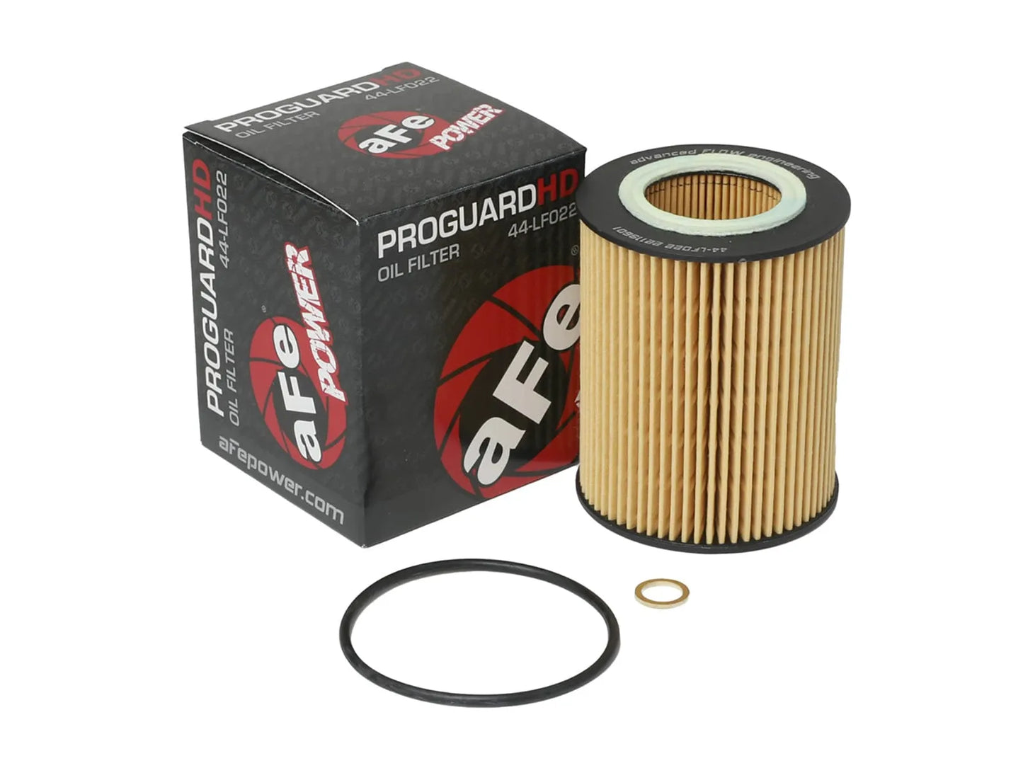 aFe ProGuard D2 Oil Fluid Filter | BMW L6 Gas Cars (96-06) (44-LF022)