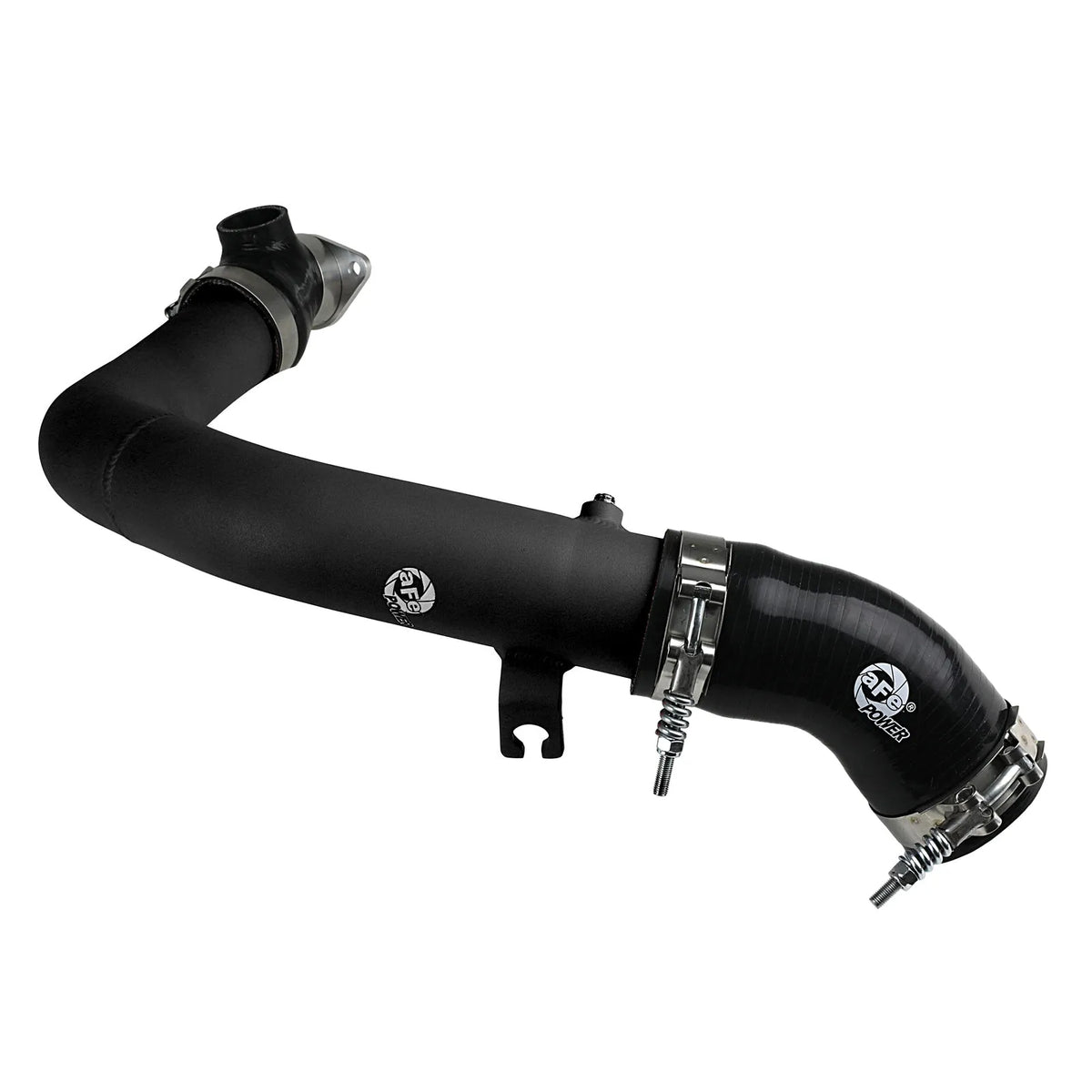 aFe BladeRunner 2.5in Aluminum Hot Side Charge Pipe 15-20 Subaru WRX 2.0T - Black