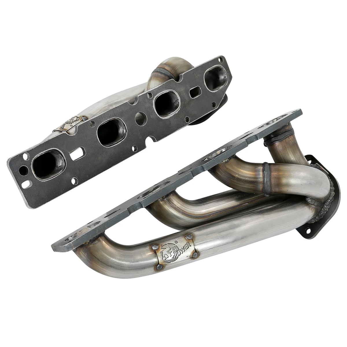 aFe Power Twisted Steel 304SS Shorty Header 09-18 Dodge Challenger / Charger V8-5.7L